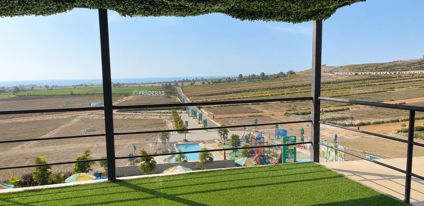 🥳PRADERAS COSTA AZUL:  Adquiere tu lote donde el campo se encuentra con el mar.  Ubicado  en km 162 Panamericana Norte – Huacho.