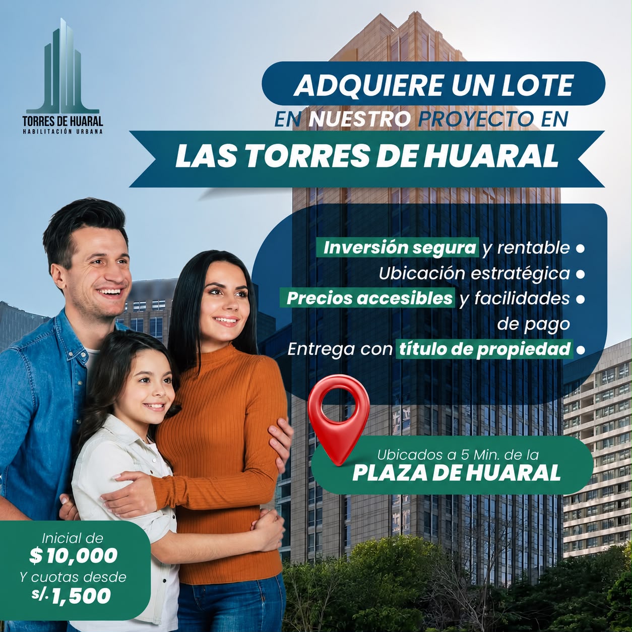 🥳PRADERAS COSTA AZUL:  Adquiere tu lote donde el campo se encuentra con el mar.  Ubicado  en km 162 Panamericana Norte – Huacho.